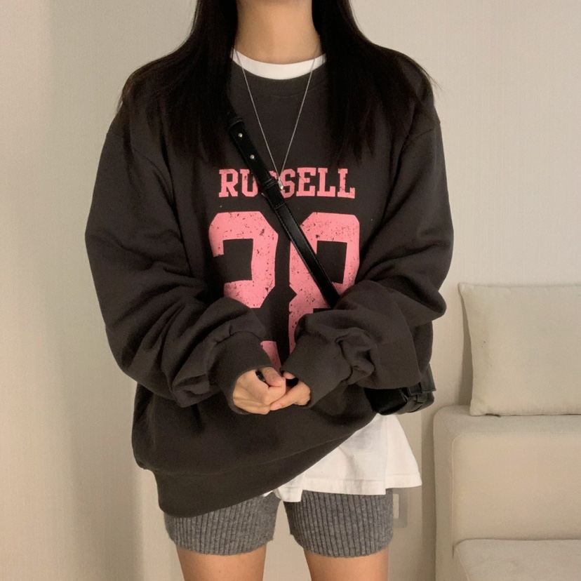 HELLO JINI東大門㊣代購女士新款職業時尚休閑推薦熱賣衛衣HELLO JINI衛衣