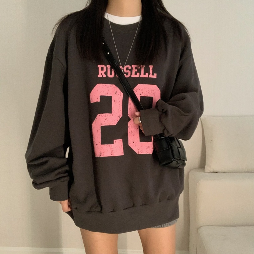 HELLO JINI東大門㊣代購女士新款職業時尚休閑推薦熱賣衛衣HELLO JINI衛衣