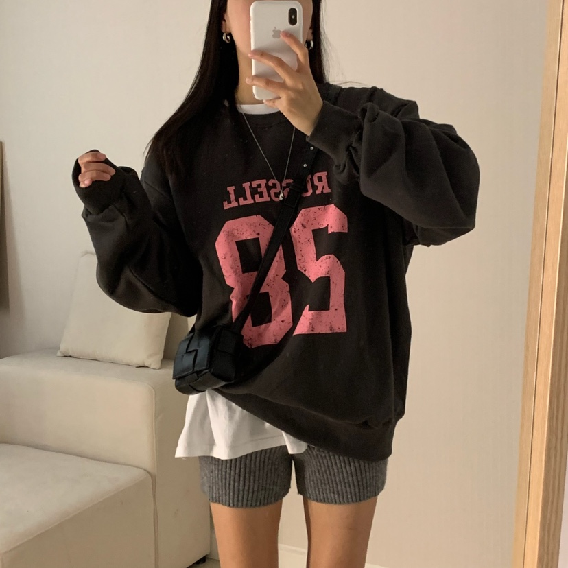 HELLO JINI東大門㊣代購女士新款職業時尚休閑推薦熱賣衛衣HELLO JINI衛衣