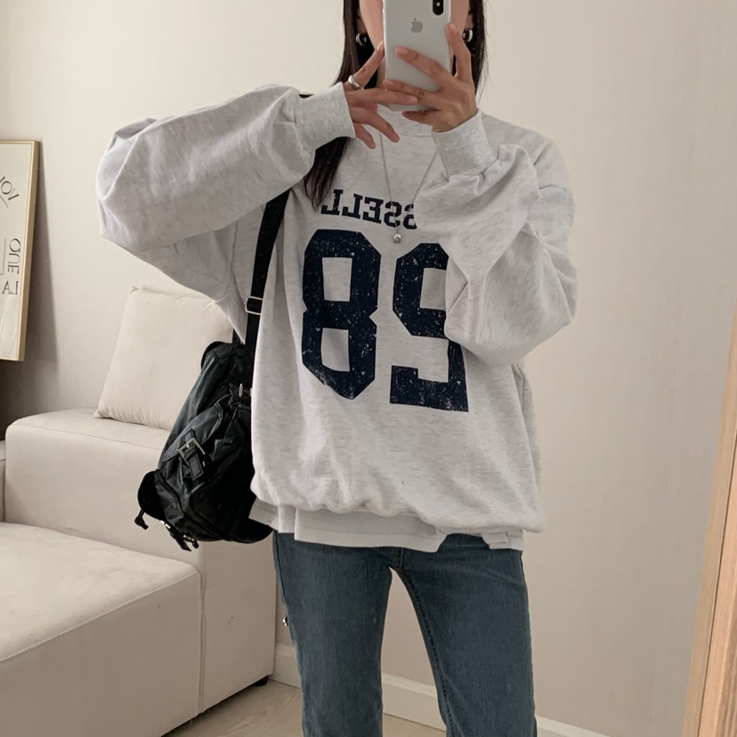 HELLO JINI東大門㊣代購女士新款職業時尚休閑推薦熱賣衛衣HELLO JINI衛衣