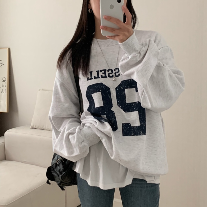 HELLO JINI東大門㊣代購女士新款職業時尚休閑推薦熱賣衛衣HELLO JINI衛衣