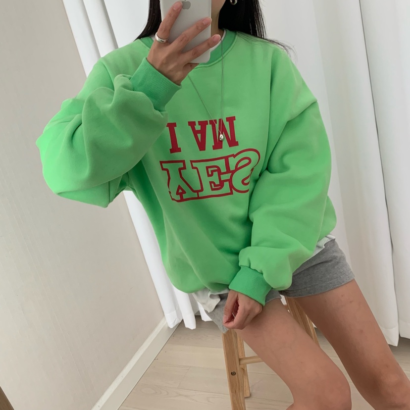 HELLO JINI東大門㊣實拍女裝新品人氣熱賣職業25秋冬休閑衛衣HELLO JINI衛衣