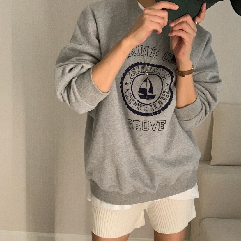 HELLO JINI東大門㊣直郵女士新品人氣熱賣職業25秋冬推薦衛衣HELLO JINI衛衣