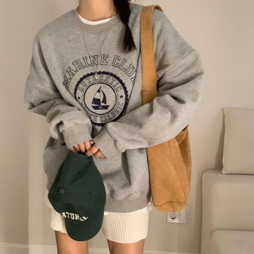 HELLO JINI東大門㊣直郵女士新品人氣熱賣職業25秋冬推薦衛衣HELLO JINI衛衣