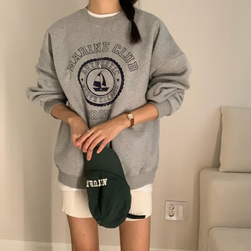 HELLO JINI東大門㊣直郵女士新品人氣熱賣職業25秋冬推薦衛衣HELLO JINI衛衣