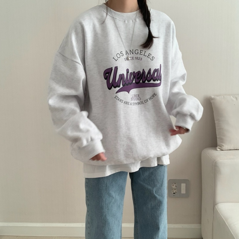 HELLO JINI韓國代購㊣女士新款真品推薦時尚25秋冬職業衛衣HELLO JINI衛衣