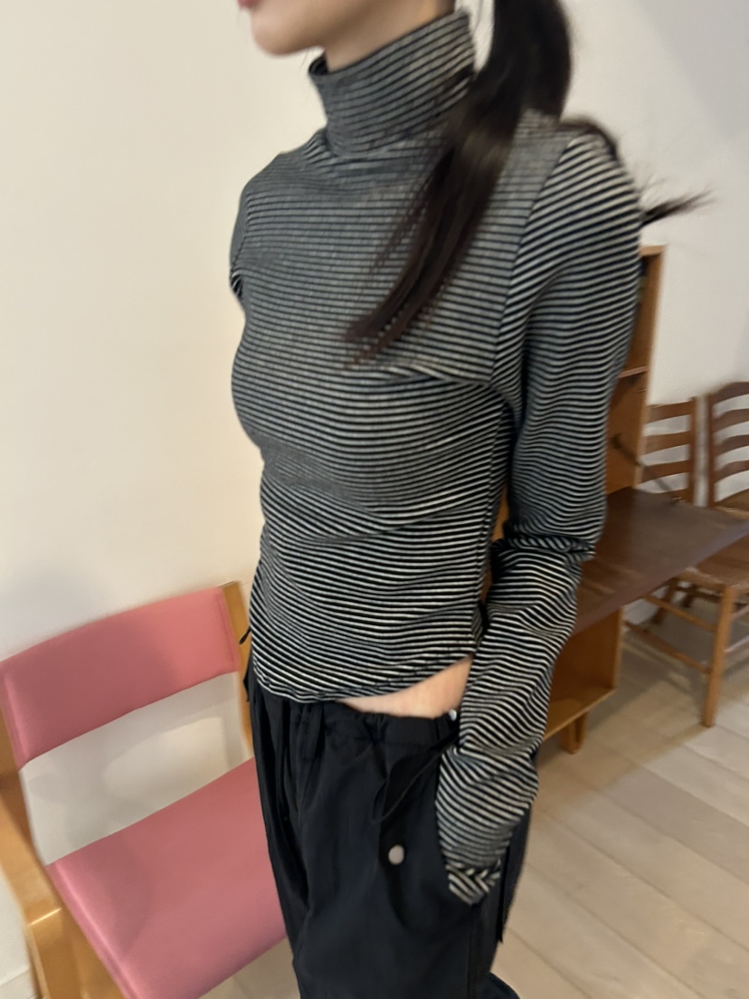 ME MO韓國直郵㊣女裝新品推薦時尚人氣職業25秋冬休閑長袖T恤ME MO長袖T恤