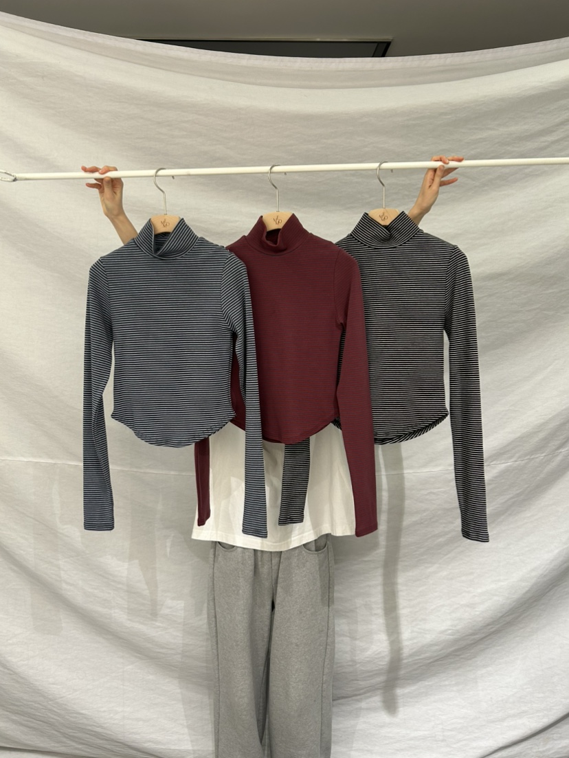 ME MO韓國直郵㊣女裝新品推薦時尚人氣職業25秋冬休閑長袖T恤ME MO長袖T恤