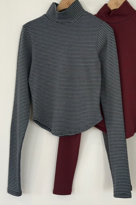 ME MO韓國直郵㊣女裝新品推薦時尚人氣職業25秋冬休閑長袖T恤ME MO長袖T恤圖色3