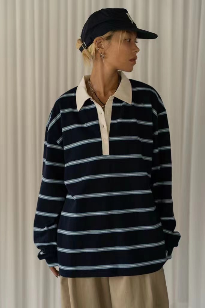 MINICLOSET韓國直郵㊣女士新款人氣熱賣推薦職業長袖T恤打折MINICLOSET長袖T恤圖色3