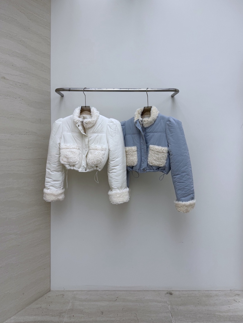 AB韓國代購㊣女士新款時尚職業休閑25秋冬推薦熱賣短款棉服AB短款棉服