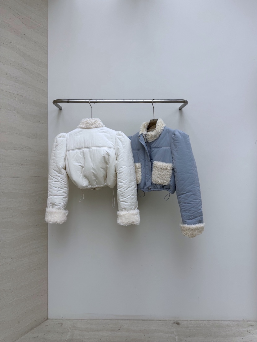 AB韓國代購㊣女士新款時尚職業休閑25秋冬推薦熱賣短款棉服AB短款棉服