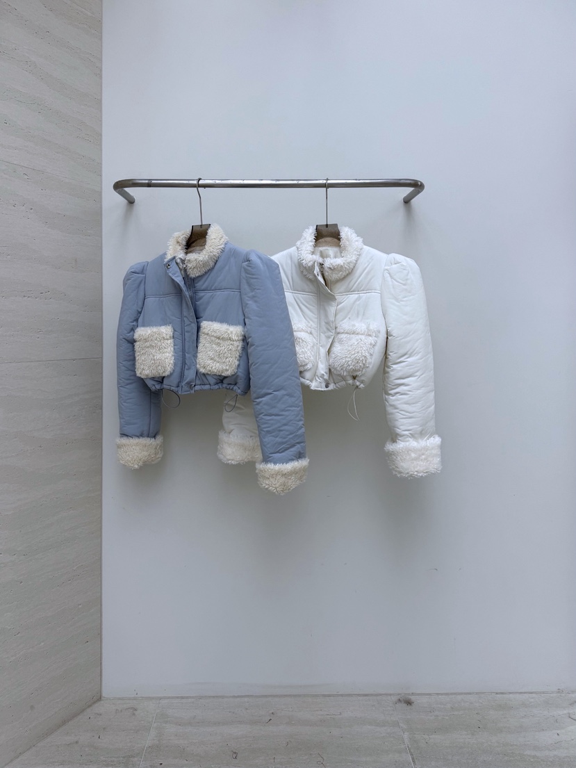 AB韓國代購㊣女士新款時尚職業休閑25秋冬推薦熱賣短款棉服AB短款棉服