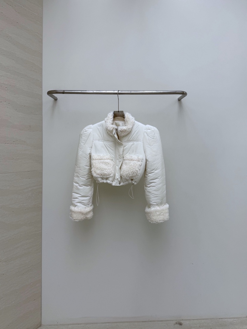 AB韓國代購㊣女士新款時尚職業休閑25秋冬推薦熱賣短款棉服AB短款棉服圖色1