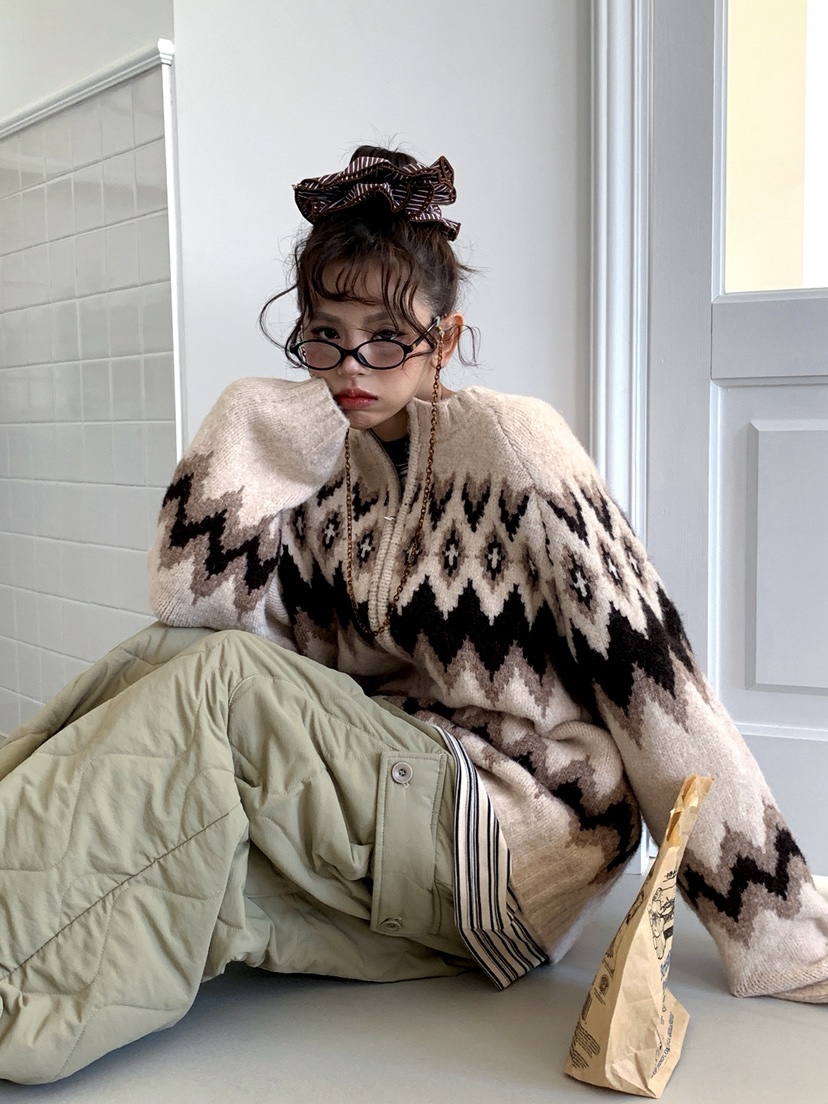 OURWAVE/OUR ROOM東大門㊣實拍女士新款推薦休閑褲工裝褲絎縫Our Wave/Our Room休閑褲