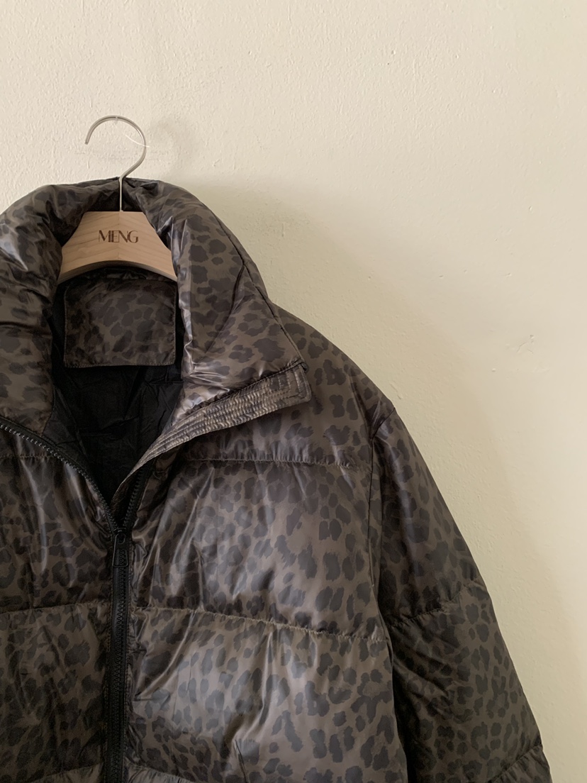 MENG韓國代購㊣女士新款25秋冬人氣職業推薦短款羽絨服填充絨MENG短款羽絨服
