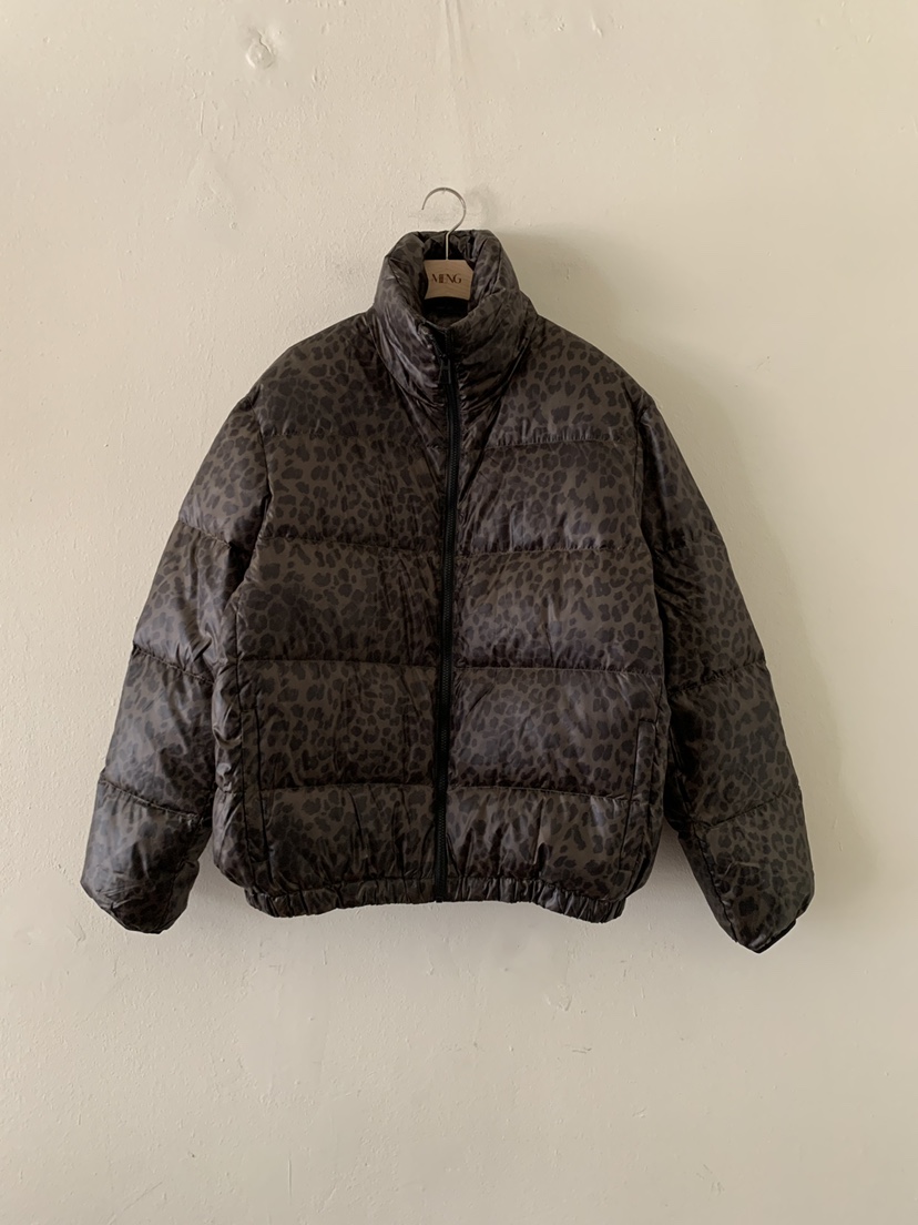 MENG韓國代購㊣女士新款25秋冬人氣職業推薦短款羽絨服填充絨MENG短款羽絨服圖色1