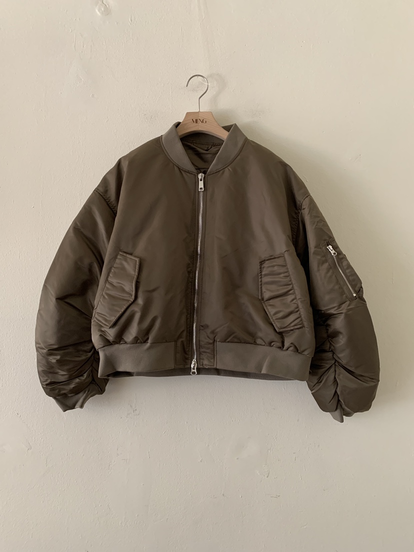 MENG東大門㊣實拍女裝新品人氣時尚推薦職業熱賣短款羽絨服絨MENG短款羽絨服圖色2