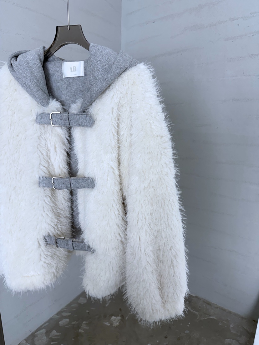 AB東大門㊣實拍女裝新品推薦時尚職業熱賣人氣休閑夾克連帽AB夾克