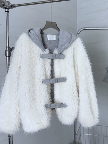 AB東大門㊣實拍女裝新品推薦時尚職業熱賣人氣休閑夾克連帽AB夾克圖色1