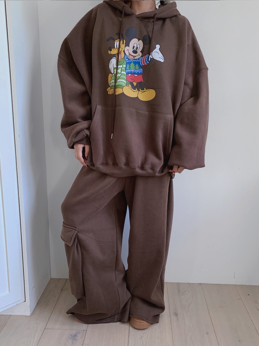 OURWAVE/OUR ROOM韓國代購㊣女裝新品熱賣人氣休閑衛衣加絨Our Wave/Our Room衛衣