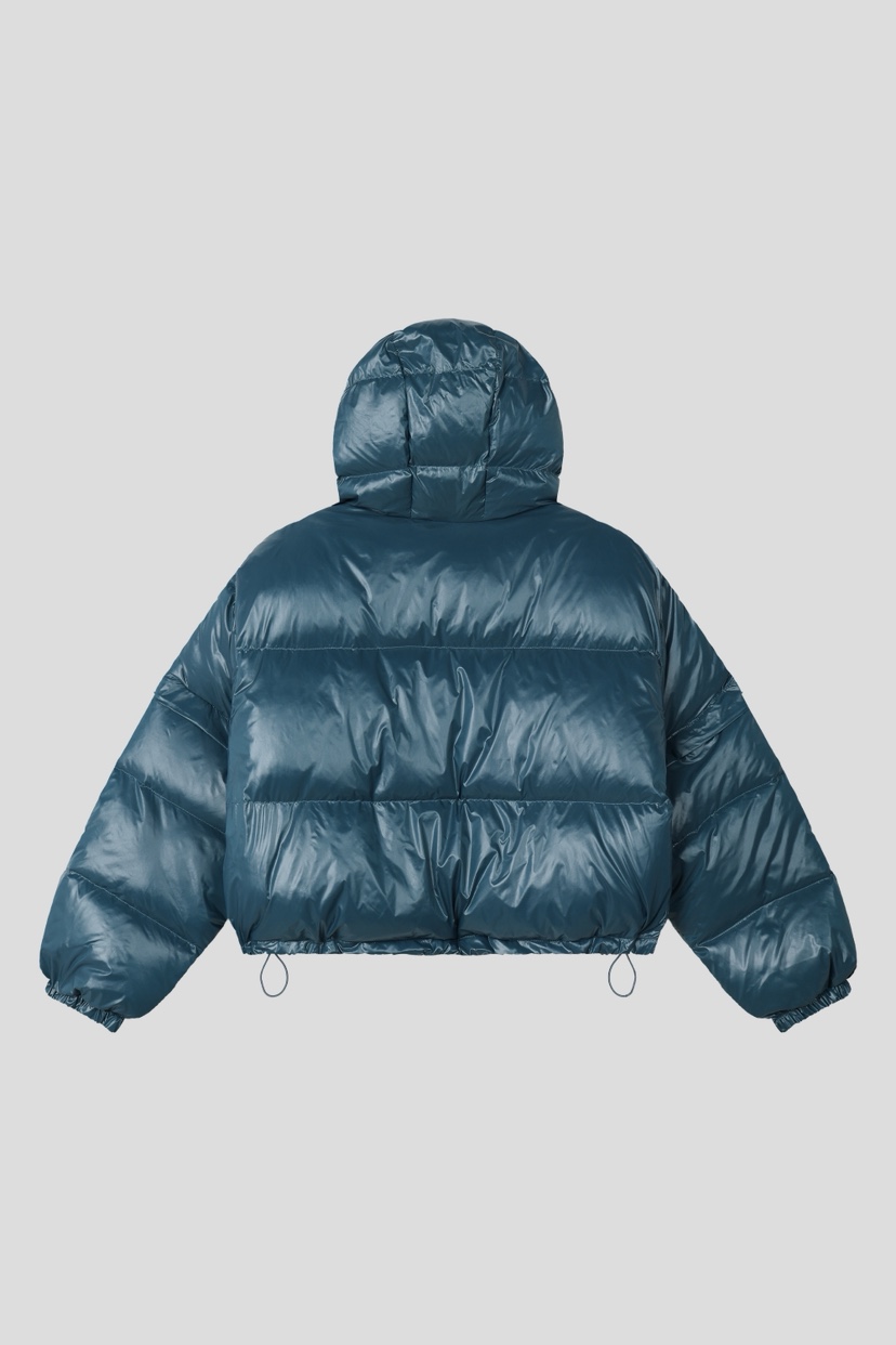 OURWAVE/OUR ROOM韓國代購㊣女士新款25秋冬短款羽絨服羽絨袖子可拆卸填充Our Wave/Our Room短款羽絨服