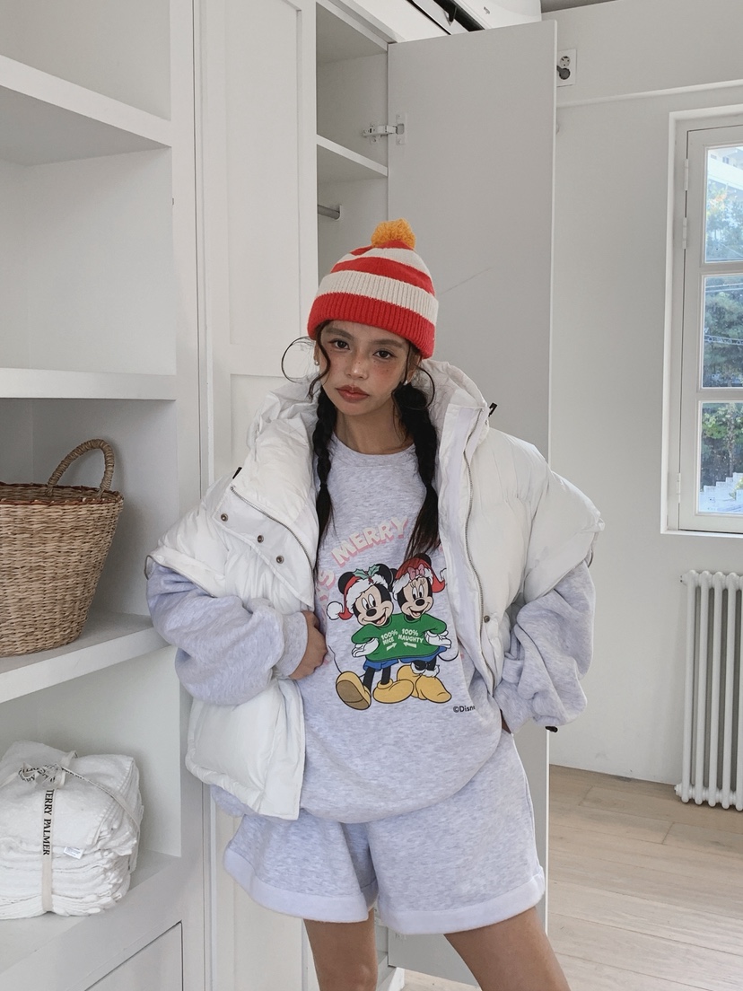 OURWAVE/OUR ROOM韓國代購㊣女士新款25秋冬短款羽絨服羽絨袖子可拆卸填充Our Wave/Our Room短款羽絨服