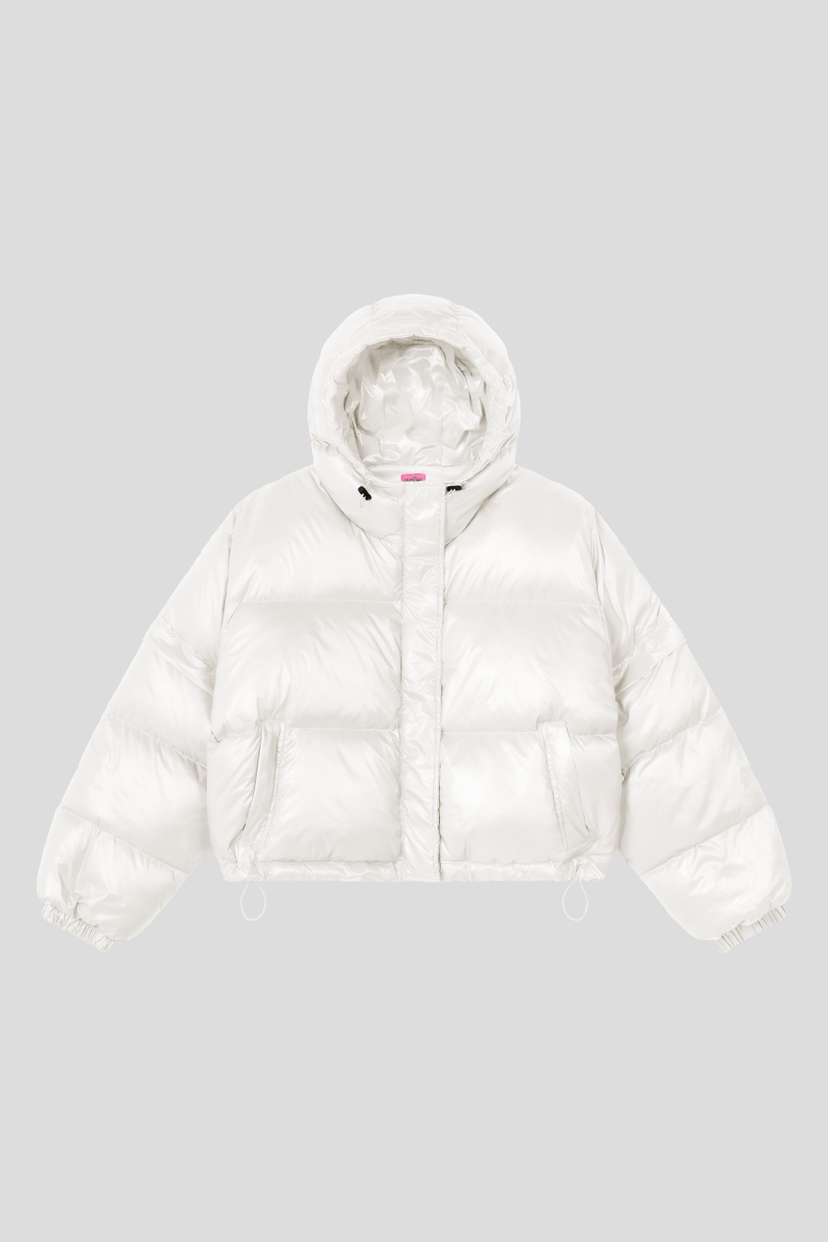 OURWAVE/OUR ROOM韓國代購㊣女士新款25秋冬短款羽絨服羽絨袖子可拆卸填充Our Wave/Our Room短款羽絨服圖色1