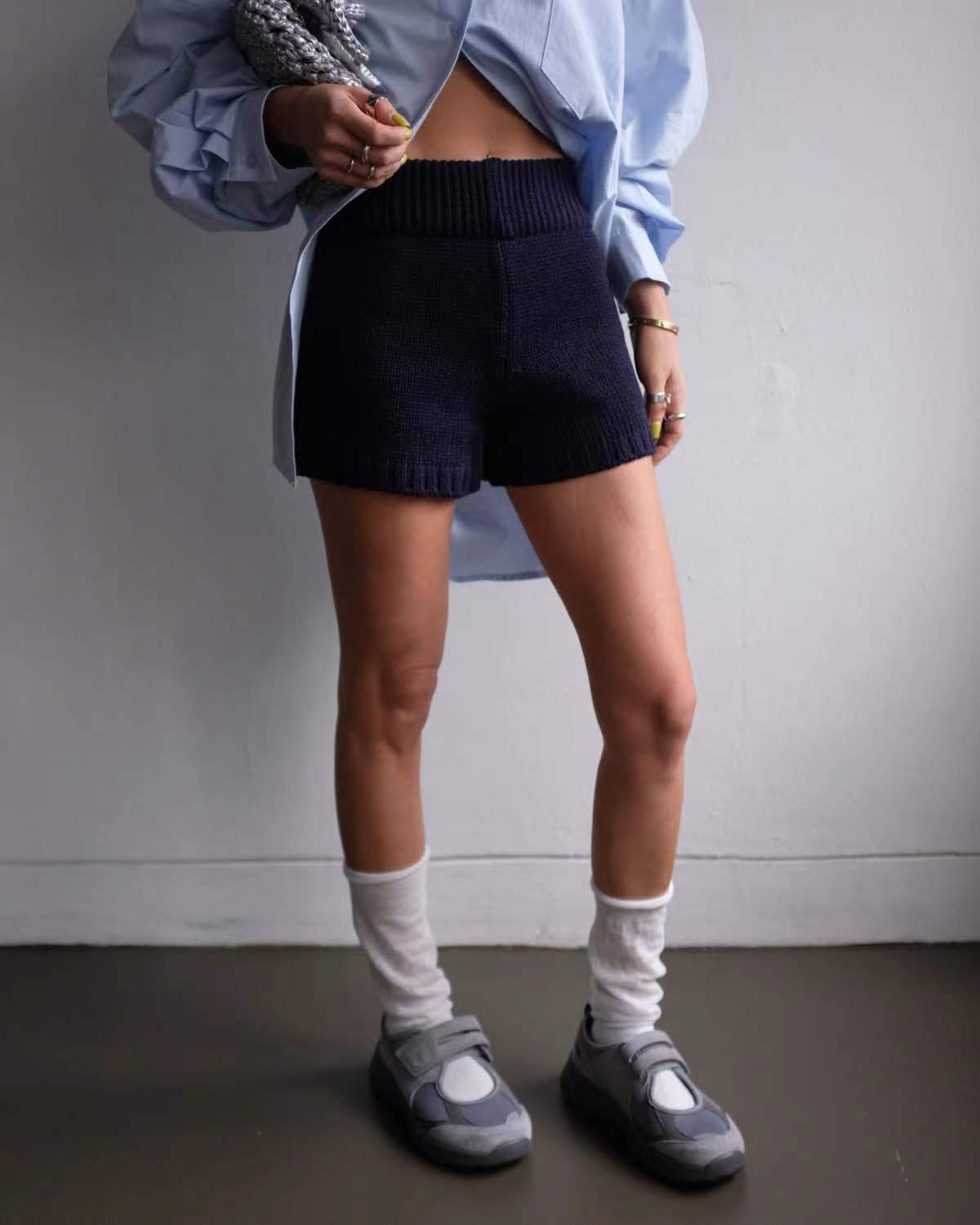 MINICLOSET東大門㊣直郵女裝新品時尚25秋冬休閑推薦短褲打折MINICLOSET短褲