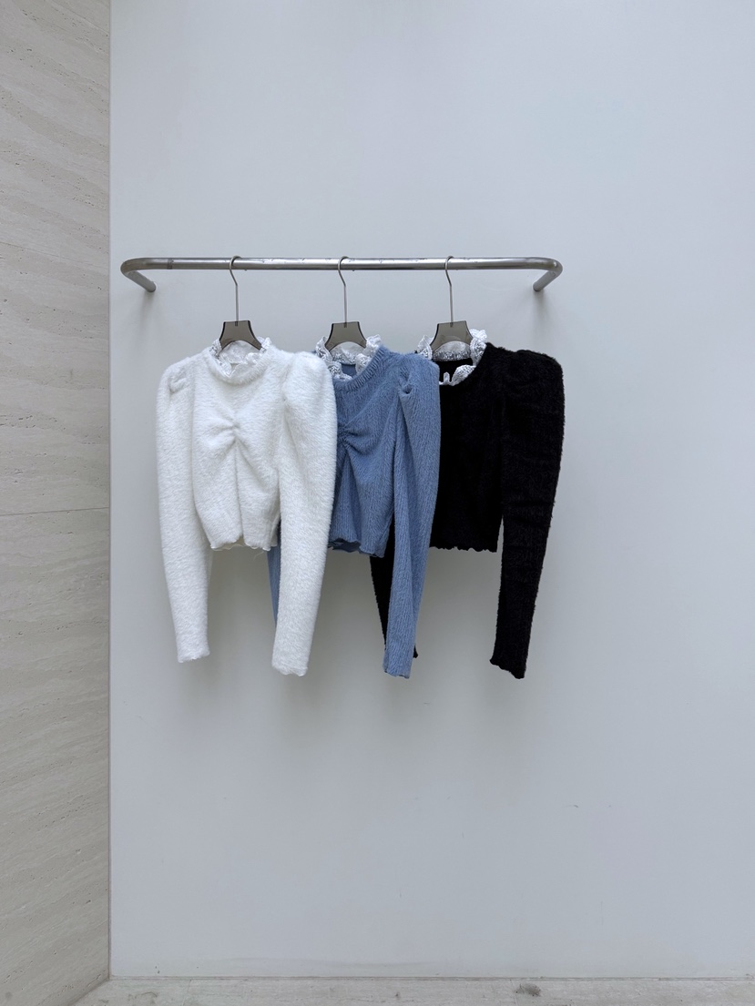 AB東大門㊣實拍女裝新款職業時尚熱賣休閑25秋冬針織衫貂皮AB針織衫