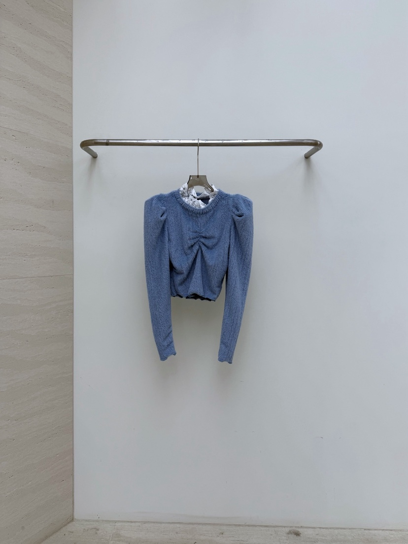 AB東大門㊣實拍女裝新款職業時尚熱賣休閑25秋冬針織衫貂皮AB針織衫圖色2