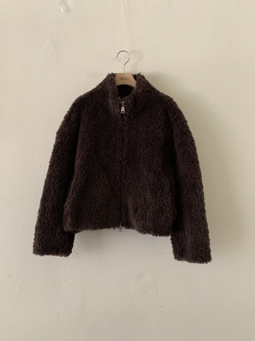 MENG東大門㊣實拍女裝新款休閑25秋冬推薦人氣時尚短款大衣MENG短款大衣