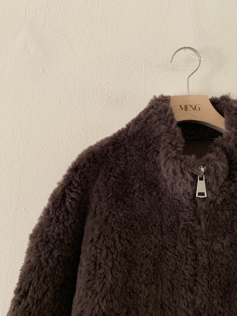 MENG東大門㊣實拍女裝新款休閑25秋冬推薦人氣時尚短款大衣MENG短款大衣