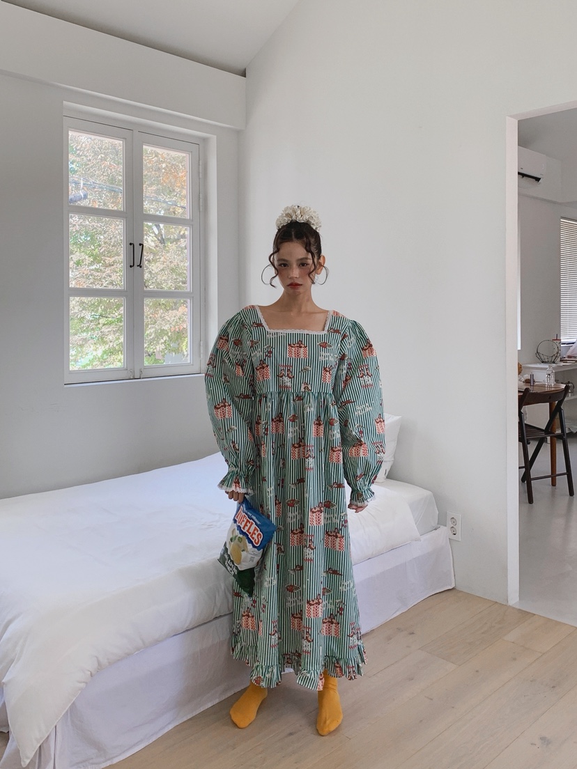 OURWAVE/OUR ROOM東大門㊣實拍女裝新品熱賣時尚職業睡衣Our Wave/Our Room睡衣