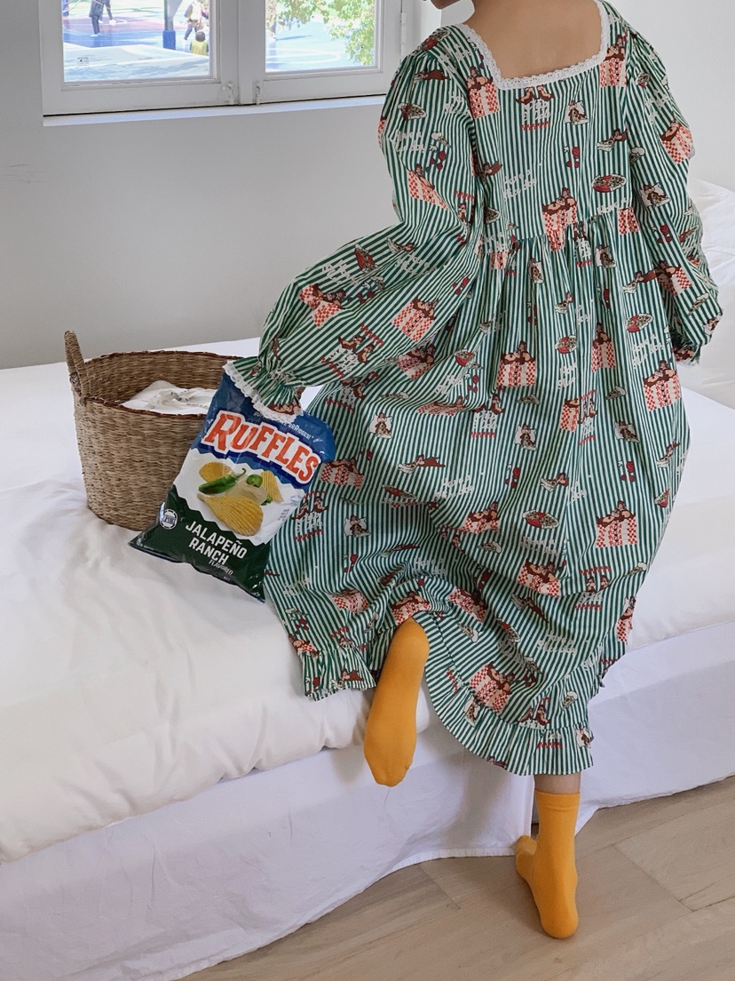 OURWAVE/OUR ROOM東大門㊣實拍女裝新品熱賣時尚職業睡衣Our Wave/Our Room睡衣