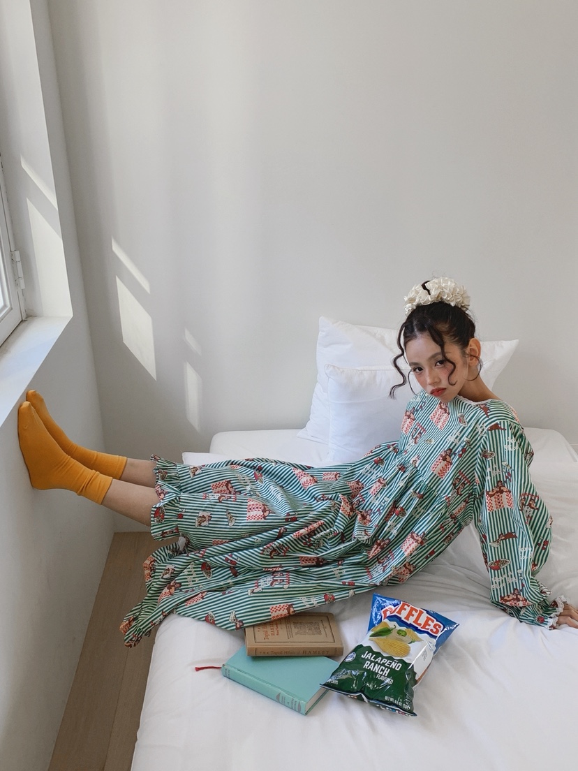 OURWAVE/OUR ROOM東大門㊣實拍女裝新品熱賣時尚職業睡衣Our Wave/Our Room睡衣