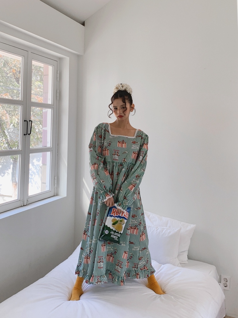 OURWAVE/OUR ROOM東大門㊣實拍女裝新品熱賣時尚職業睡衣Our Wave/Our Room睡衣