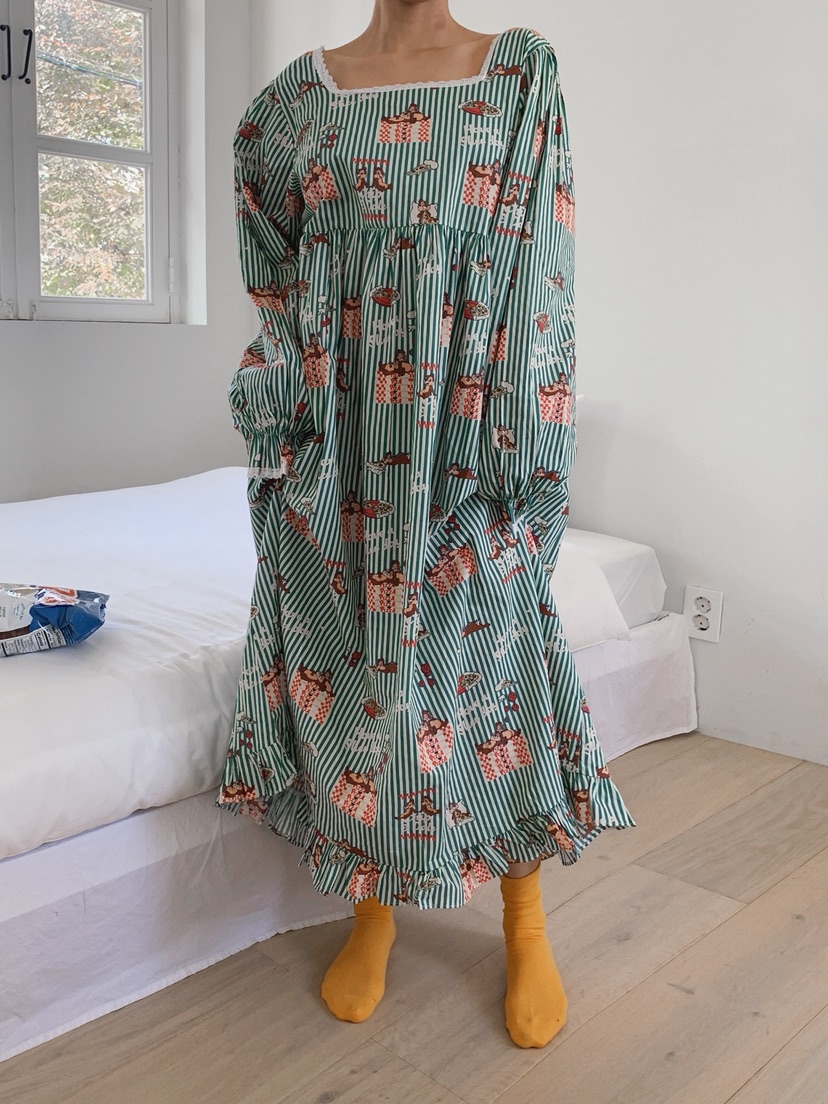 OURWAVE/OUR ROOM東大門㊣實拍女裝新品熱賣時尚職業睡衣Our Wave/Our Room睡衣