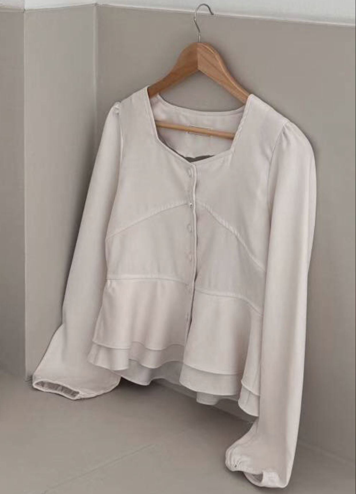 CIRCLE-써클-T韓國直郵㊣女士新品25秋冬時尚休閑襯衫蕾絲衫CIRCLE襯衫/蕾絲衫圖色2