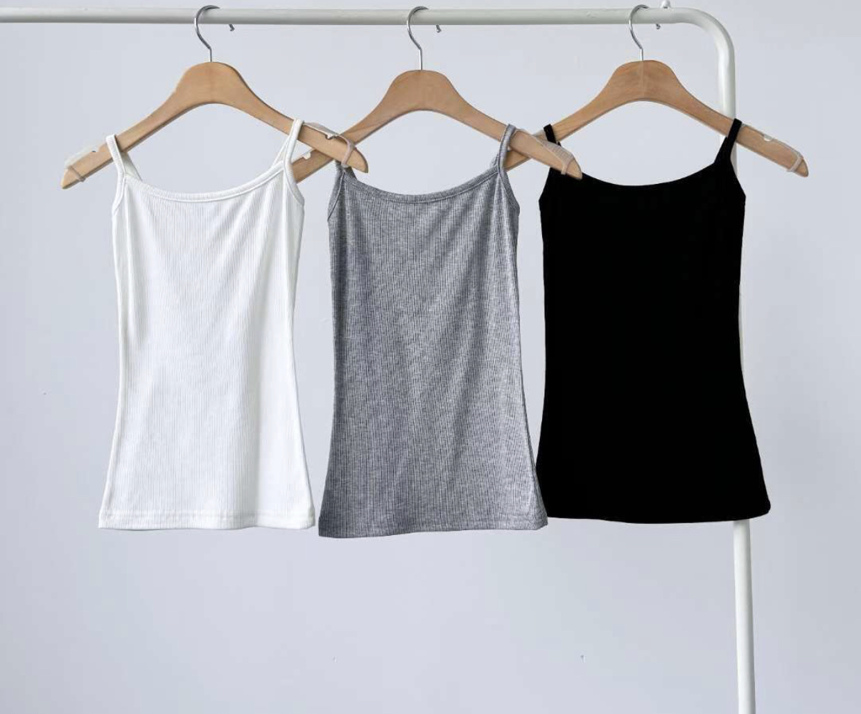 WOO SUNG韓國代購㊣女裝新款休閑推薦25秋冬職業真品吊帶背心WOO SUNG吊帶/背心