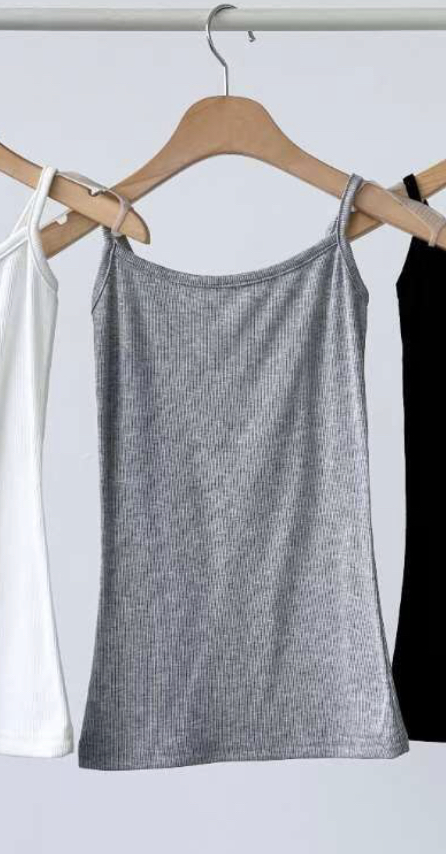 WOO SUNG韓國代購㊣女裝新款休閑推薦25秋冬職業真品吊帶背心WOO SUNG吊帶/背心圖色2