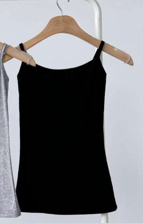 WOO SUNG韓國代購㊣女裝新款休閑推薦25秋冬職業真品吊帶背心WOO SUNG吊帶/背心圖色3