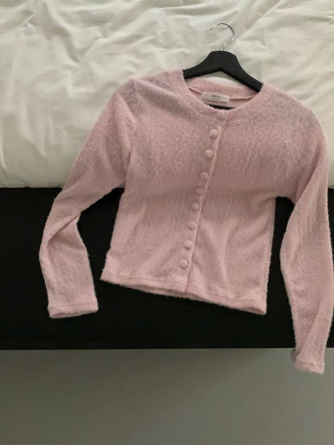 CIRCLE-써클-T韓國代購㊣女士新款真品人氣推薦針織衫開衫CIRCLE針織衫圖色2