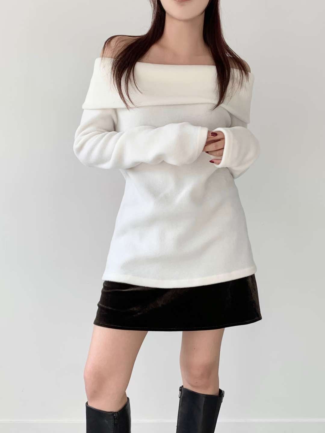 WOO SUNG東大門㊣代購女士新品時尚真品職業熱賣人氣針織衫WOO SUNG針織衫圖色1