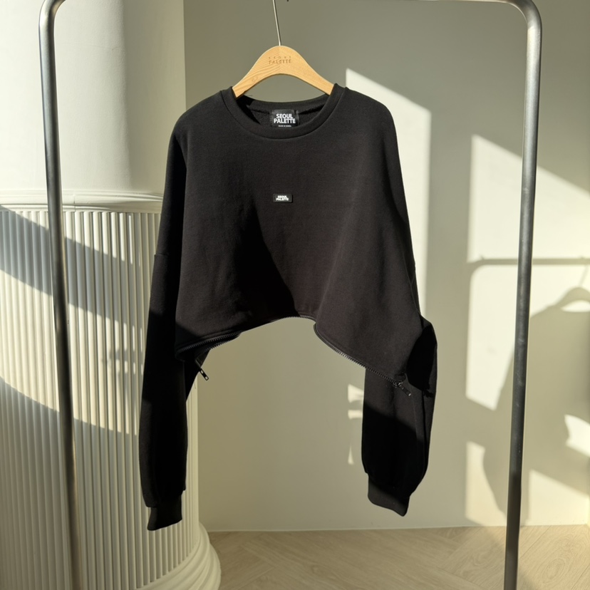 PALETTE-Q東大門㊣實拍女士新款真品職業推薦衛衣加絨拉鏈PALETTE衛衣