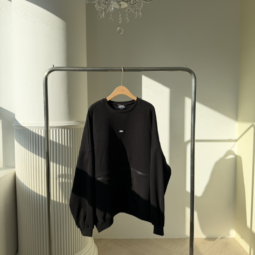 PALETTE-Q東大門㊣實拍女士新款真品職業推薦衛衣加絨拉鏈PALETTE衛衣圖色2