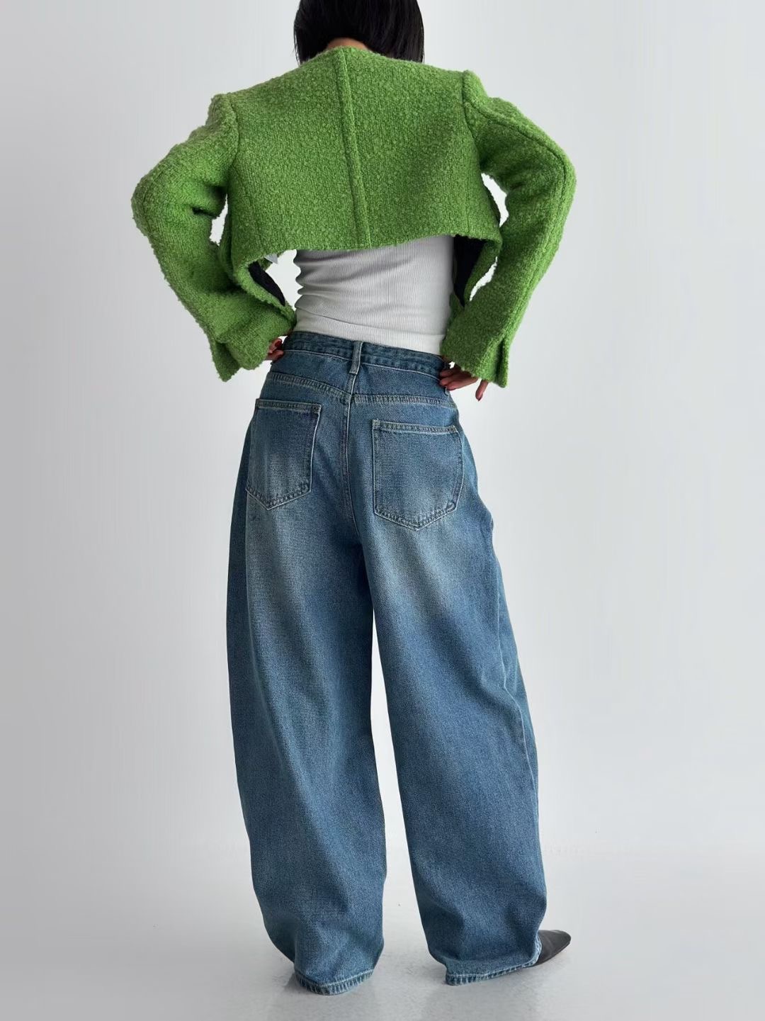 PUBLIC&amp;CO GIRL東大門㊣直郵女士新款熱賣人氣牛仔褲PUBLIC&amp;CO GIRL牛仔褲