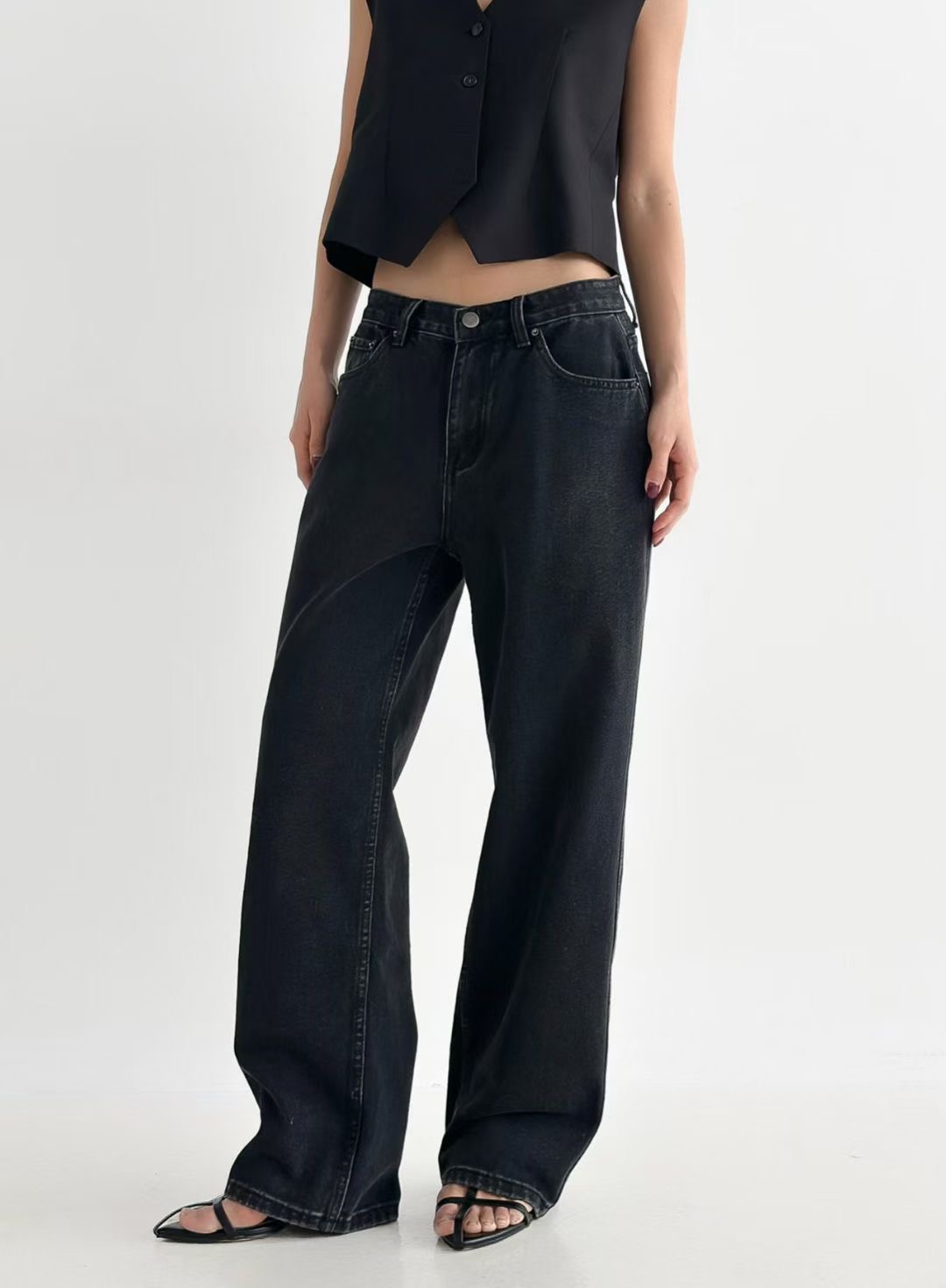 PUBLIC&amp;CO GIRL東大門㊣實拍女士新品時尚熱賣牛仔褲PUBLIC&amp;CO GIRL牛仔褲圖色1