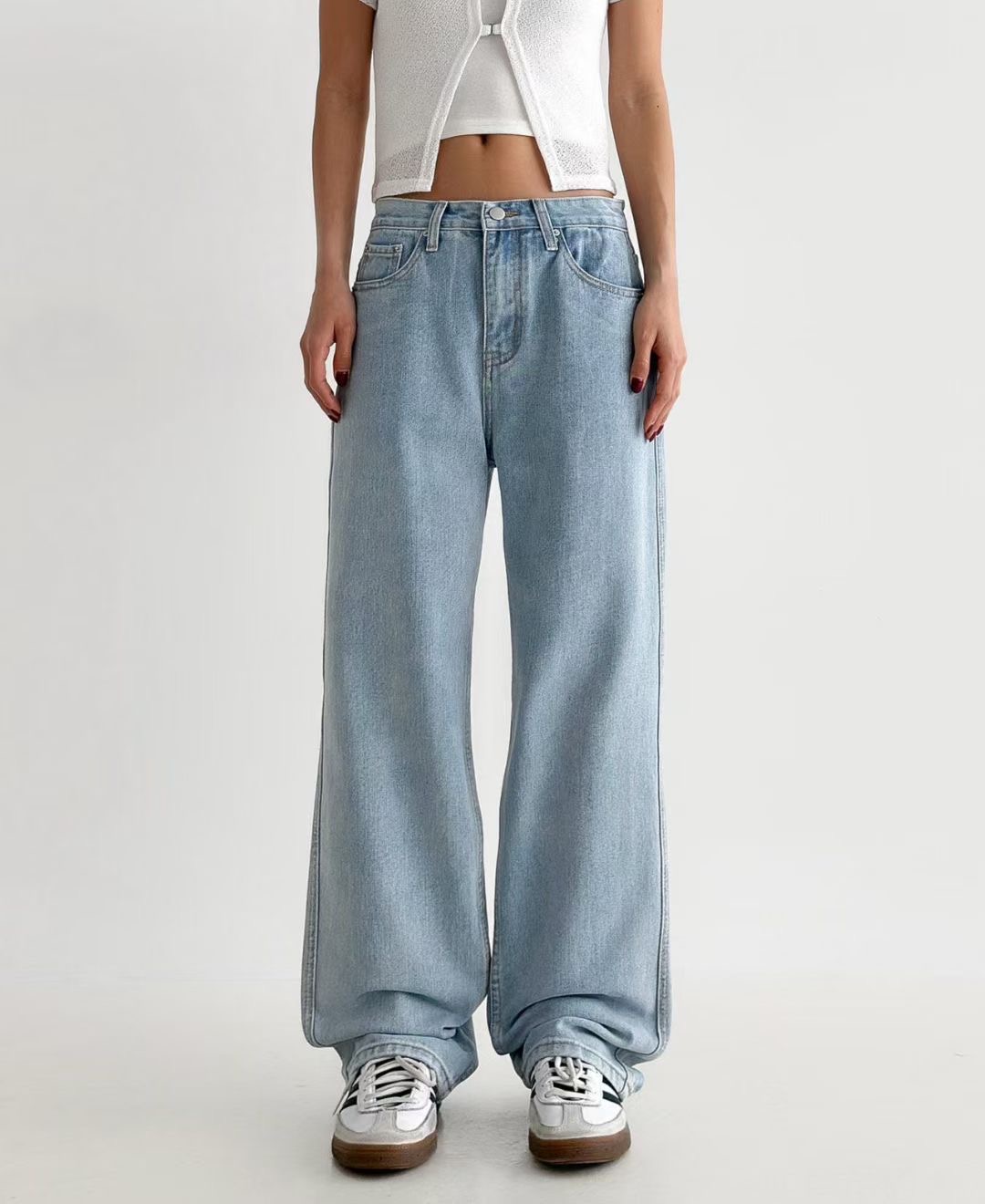 PUBLIC&amp;CO GIRL東大門㊣實拍女士新品時尚熱賣牛仔褲PUBLIC&amp;CO GIRL牛仔褲圖色4