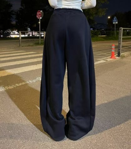 SEOULER韓國代購㊣女士新品人氣職業時尚休閑褲雙排扣羊毛腰帶SEOULER休閑褲